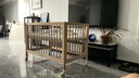 babycare 婴儿床移动 0-3岁宝宝实木婴儿床拼接大床 多功能婴儿床 新生儿 安睡护脊【蒙柯Pro+4D空气床垫】 实拍图