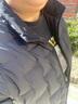 雅鹿羽绒服女士短款立领修身轻薄显瘦鸭绒秋羽绒外套 黑色180 实拍图