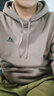 adidas情侣加绒加厚宽松连帽长袖套头卫衣男女秋冬阿迪达斯轻运动 岩层深土地棕/黑色   M 实拍图