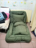 安定家人类狗窝懒人沙发可折叠卧室客厅沙发床巨大阳台单人榻榻米躺椅 墨绿色*【亲肤灯芯绒】/顺丰上门 【136*86】*加大款丨带对大抱枕 实拍图
