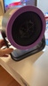 嘉柏兰【国标3C认证】取暖器桌面暖风机办公室电暖器家用电暖气小型电暖风迷你热风机学生桌面取暖电器 【紫灰色】3C认证+多档调节+节能省电 实拍图