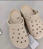 卡骆驰（CROCS）洞洞鞋贝雅男鞋女鞋轻便耐磨一脚蹬拖鞋休闲鞋|10126 卵石色-2V3 36 /37(220mm) 实拍图