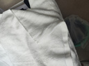 三利浴巾7A抗菌100%纯棉不易掉毛加厚男士女生洗澡专用吸水大浴巾白 实拍图