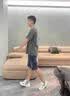 啄木鸟短裤男夏季薄款冰丝休闲宽松牛仔短裤青年2026新款直筒五分中裤 蓝灰色 31 （建议125-140斤） 实拍图