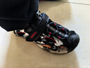 鸿星尔克（ERKE）童鞋大小童户外鞋儿童休闲海边沙滩凉鞋正黑/中灰38 实拍图