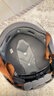 新日【许妍同款】3c认证新国标电动车头盔四季爆款遮阳防晒安全半盔正品直发A类头盔 透明短镜 铃鹿灰 实拍图