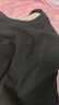 宝派保暖内衣男士套装羊绒暖护贴情侣加绒抗菌打底衫秋衣秋裤秋冬季 羊绒暖护贴PLUS版女黑色 2XL 实拍图