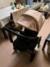 朗纳铂（land leopard）老虎Pro婴儿推车婴儿车轻便折叠双向超大轮避震儿童BB伞车 黑车架+睡篮【颜色请留言客服】 实拍图