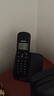 飞利浦（PHILIPS）无绳电话机 无线座机 子母机 办公家用 屏幕白色背光 持久待机 DCTG186黑色 实拍图