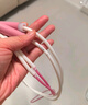 沙式2.0小学生儿童专用跳绳 学生双飞专业一年级不打结幼儿园初学 经典2.0 粉 特大 身高1.7米以上 实拍图