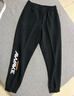 361°童装 儿童长裤2025秋季男女中大童运动弹力百搭针织长裤 黑150 实拍图