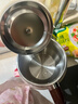 美的（Midea）电水壶烧水壶自动断电保温一体  1.6L大容量电热水壶 316L不锈钢恒温壶 精准控温 63-Q 实拍图