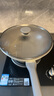 炊大皇 炒锅不粘锅 易洁少油烟平底煎炒锅32cm 电磁炉通用 瓷晶CJ32CG 实拍图