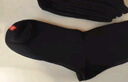 京东京造【10A抑菌袜】新疆棉四季秋冬吸汗休闲袜透气简约黑5双 实拍图