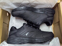 安踏男鞋跑步鞋男2025秋冬新软底皮面防水黑色运动鞋慢跑鞋子休闲鞋男 【人气款皮面防水】黑 43 (美码9.5) 实拍图