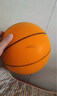 安踏静音篮球5号儿童拍拍球室内无声儿童训练玩具球软皮球静音球 黄色 实拍图