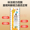 可孚 国际标准家用对数儿童挂图眼睛近视测试训练图视力表 卡通款 实拍图