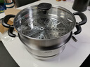爱仕达（ASD）蒸锅双层不锈钢蒸锅 家用炖蒸煮一体汤锅26CM大容量蒸笼QVL1526WJ 实拍图