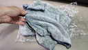 美家日记竹纤维抹布 灰色30*30cm*3条洗碗布 不粘油吸水巾厨房用品不掉毛 实拍图