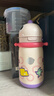 babycare儿童保温杯婴儿吸管水杯水壶不锈钢保温杯上学450ml-新旧款混发 实拍图