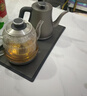 友家铺子（Biooner）全自动上水电热水壶 茶台烧水壶家用办公嵌入式茶桌茶台一体304不锈钢电茶炉茶具套装 1L （37*20cm）底部双加水蒸茶款 实拍图