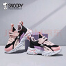 SNOOPY史努比童鞋儿童运动鞋男童减震女童耐磨秋季跑步鞋5069A粉黑紫29 实拍图