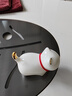 苏氏陶瓷（SUSHI CERAMICS）羊脂玉瓷茶具配件茶宠描金小猫咪J0876 实拍图