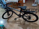 凤凰上海凤凰山地车自行车男士女式学生成人变速宽胎越野公路赛单车 【钢架/全套竞速轴承】条轮浅灰 24寸24速【建议身高138-168cm】 实拍图