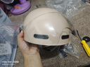 雅迪电动车新国标3C头盔 电瓶车头盔摩托车自行车头盔四季男女通用 3C简约款 米色（赠送透明短镜片） 实拍图