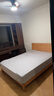 小半（HALF HOUSE）实木床双人床北欧日式小户型卧室现代简约樱桃木家具 稳稳床 实拍图