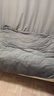 无印良品加厚牛奶绒被套单件 冬季法兰绒家用床上双人被罩 200*230cm 实拍图