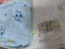 全棉时代婴儿口水巾儿童洗脸小毛巾纯棉纱布手帕礼盒装小鳄鱼4件装25×25cm 实拍图