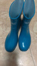 回力雨鞋女式透气雨靴韩版防滑水鞋套鞋防水中筒水靴时尚胶鞋女鞋子女 高/天蓝HL813 39 实拍图