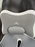 知梦人护腰坐垫透气久坐神器人体工学座椅屁垫美臀垫靠垫靠背办公室腰靠 【腰臀同护】双灰拼色-腰靠坐垫 实拍图