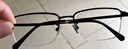 Gameking近视眼镜男女防蓝光眼镜防辐射配镜半框眼镜架钛GK009 配1.61黑色 实拍图