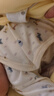 优衣库婴幼儿宝宝新生儿包臀衣长袖1件装连体衣新款478372 478373 478373/01乳白色 60cm 实拍图