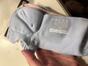 蕉内（Bananain）【赵露思同款】302C女士棉袜子运动透气7A抗菌防臭船袜短筒4双装 [船]奶油蓝+萱紫+云杉绿+桉粉 4双 均码 实拍图