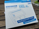 JJC 相机电池收纳包 适用于索尼NP-FW50/FZ100富士W126S/W235尼康EN-EL15C佳能E17 18650锂电池腰包盒 2个相机电池仓+1个拉链袋 实拍图