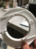 百蒂安空调孔装饰盖空调洞装饰盖空调堵头器墙体洞口堵盖封口遮丑盖神器 分体盖80ｍｍ（已安装管使用） 实拍图