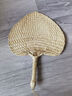 TaTanice 蒲扇 手工草编无骨蒲扇子夏季乘凉扇手摇轻巧小蒲扇粽叶扇18cm 实拍图