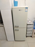 德姆勒（DEMULLER）复古冰箱小型大容量家用租房电冰箱 化妆品静音强劲网红冰箱冷藏冷冻节能 BCD-185芝士白【上冷藏下冷冻】 实拍图