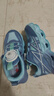 双星童鞋男童跑步鞋6-12岁春秋款2025新款儿童运动鞋网面透气夜光鞋子 天空蓝【网面】 31 码内长19.8脚长18.8 实拍图