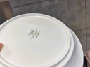玛戈隆特 事事如意餐具纯白浮雕骨瓷餐具餐盘整套散件组合 如意中调羹 1头 实拍图