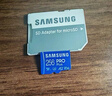 三星（SAMSUNG）256GB TF MicroSD 内存卡 4K高速蓝卡 U3A2V30 读速180MB/s 游戏机无人机运动相机存储卡 PRO Plus 实拍图