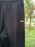 安踏（ANTA）男裤休闲运动裤卫裤男秋冬季加绒加厚保暖跑步休闲裤男士长裤子 【加绒字母logo款-平口】基础黑7304N-3 2XL /185 实拍图