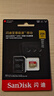 闪迪（SanDisk）256GB TF(MicroSD)内存卡 4K极速金卡A2 V30 U3行车记录仪 运动相机无人机 监控存储卡 读190MB/s 实拍图