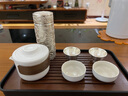 宅轻松 竹制小茶台茶盘功夫茶具茶道配件小托盘简约储水沥水泡茶盘中号 实拍图
