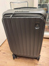 皇冠（CROWN）拉链铝框箱旅行箱登机箱大容量前开盖行李箱小型5278-20-铁灰 实拍图