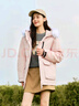 森马（Semir）防护外套|地理系列羽绒服女中长款2024宽松109724113021 实拍图