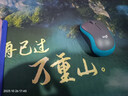 罗技（Logitech）MK275 键鼠套装 无线键鼠套装 办公键鼠套装 全尺寸 商务键鼠套装 带无线2.4G接收器 黑蓝色 实拍图